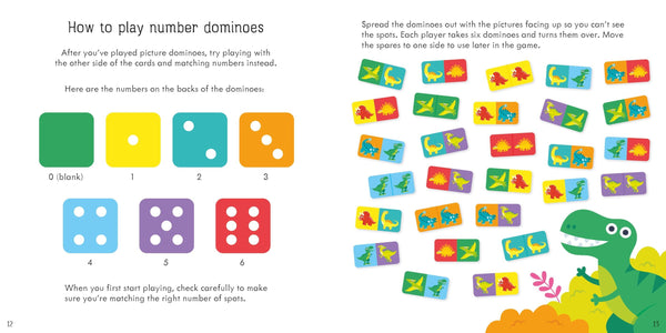 Dinosaur Dominoes Game