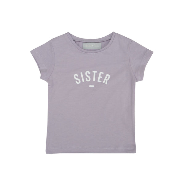 Parma Violet 'SISTER' Cap Sleeved T-Shirt