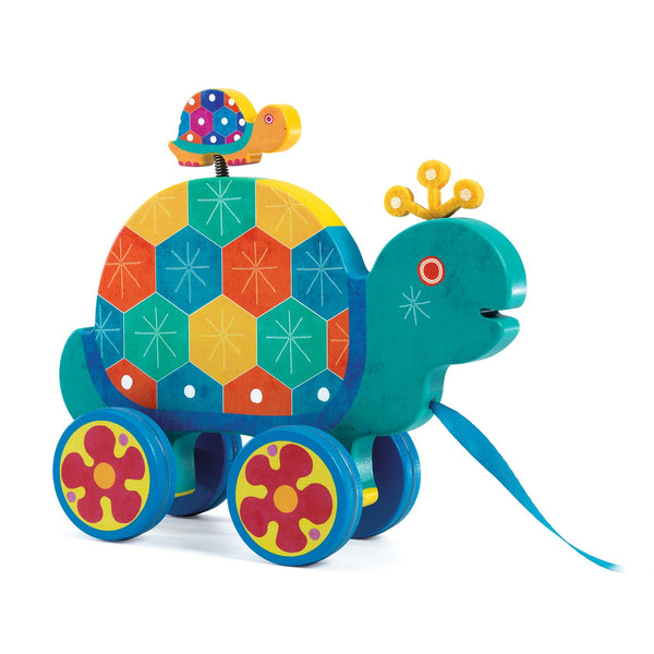 Gaspard the Turtle - Pull Along Toy