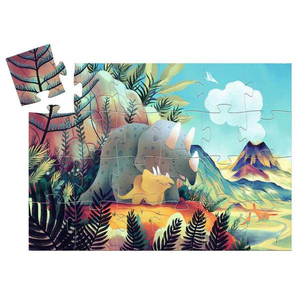 Teo the Dinosaur - Silhouette Puzzle