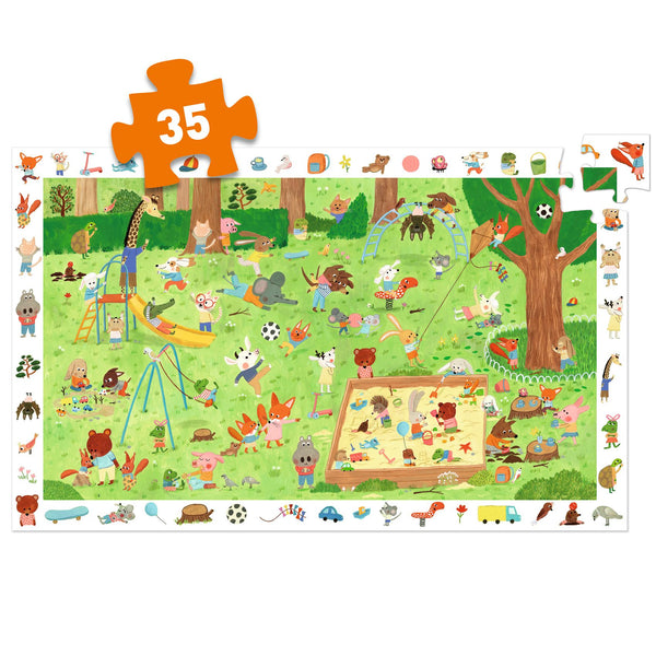 Little Garden Friends - Observation Puzzle