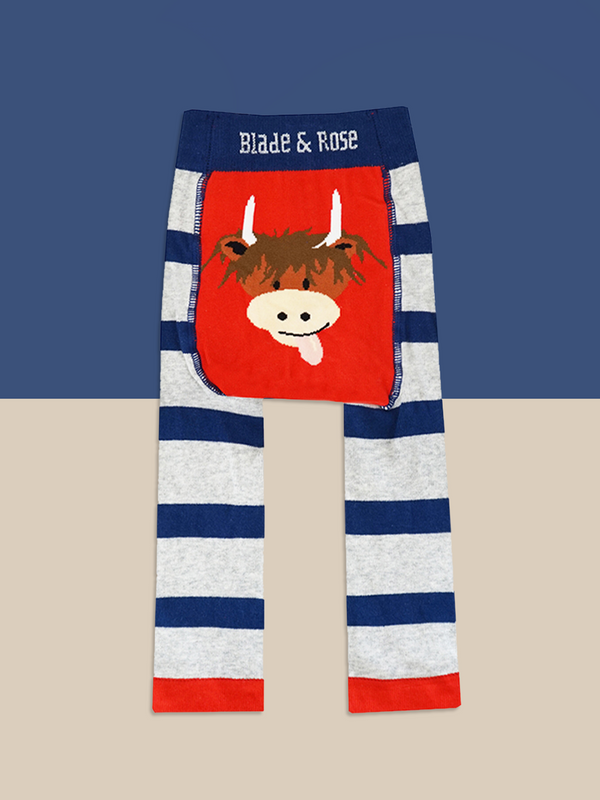 Hamish Cow Leggings