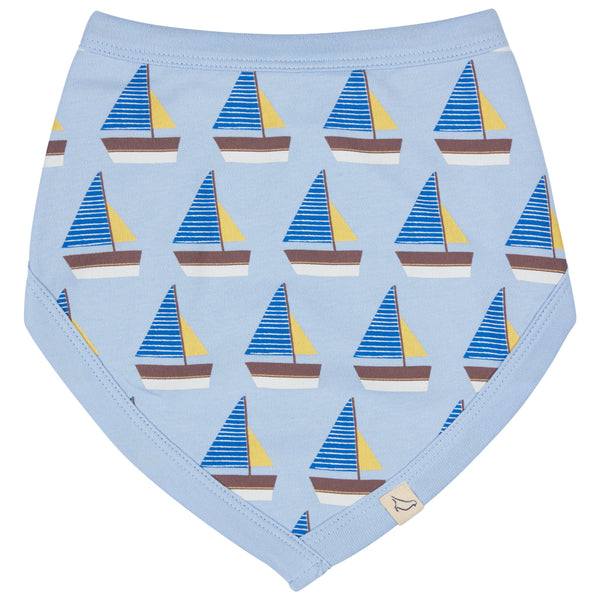 Reversible Bib - Boats