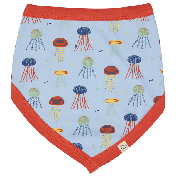 Reversible Bib - Jellyfish Multi