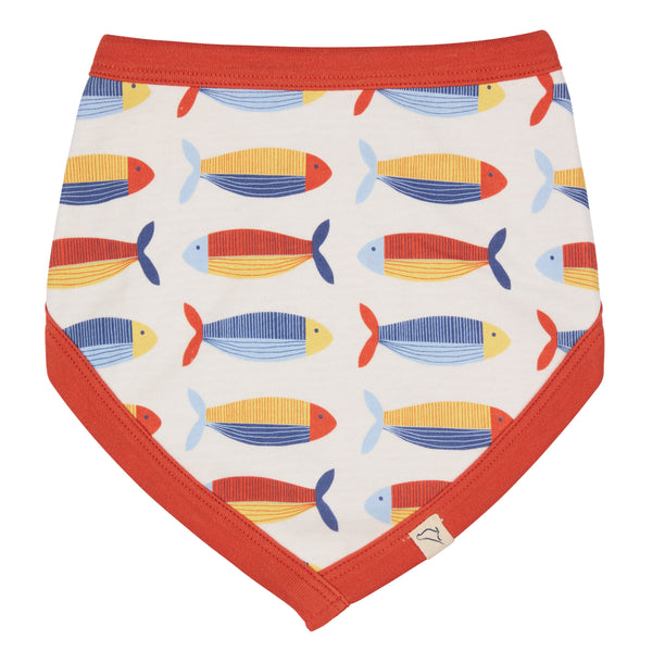 Reversible Bib - Sardines