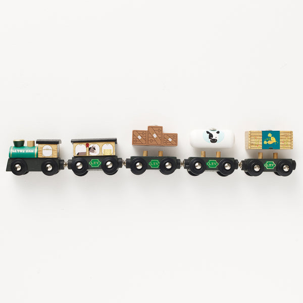 Great Green Train & Goods Wagons