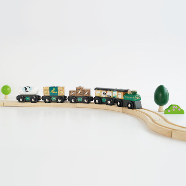 Great Green Train & Goods Wagons