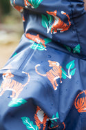 Printed Puddle Buster Coat, Tiger Time