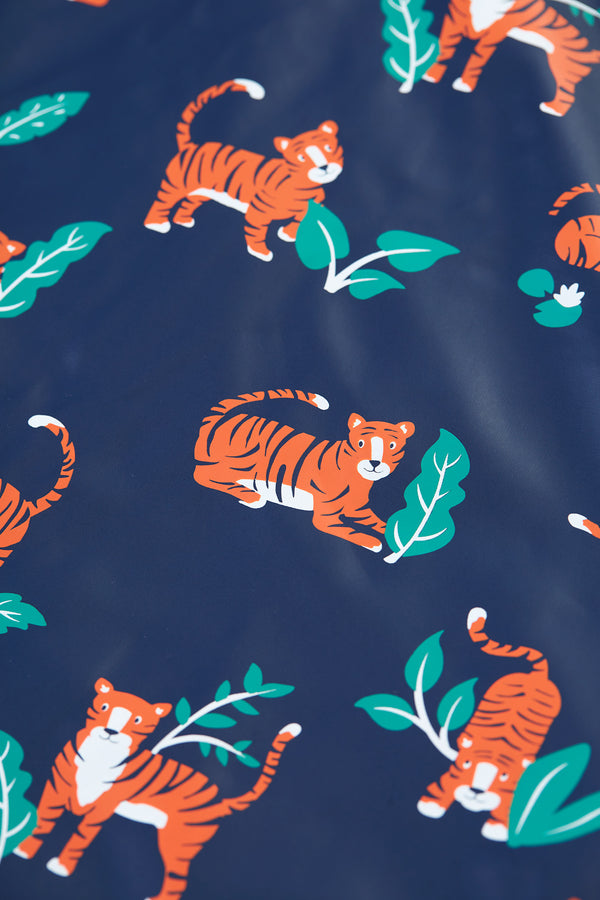 Printed Puddle Buster Coat, Tiger Time