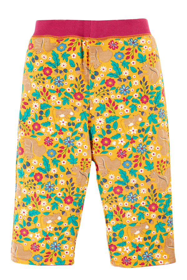 Trixy Cord Reversible Trousers, Lingonberry/Autumn Friends