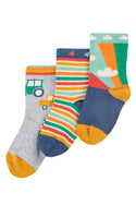 Little Socks 3 Pack, Cars