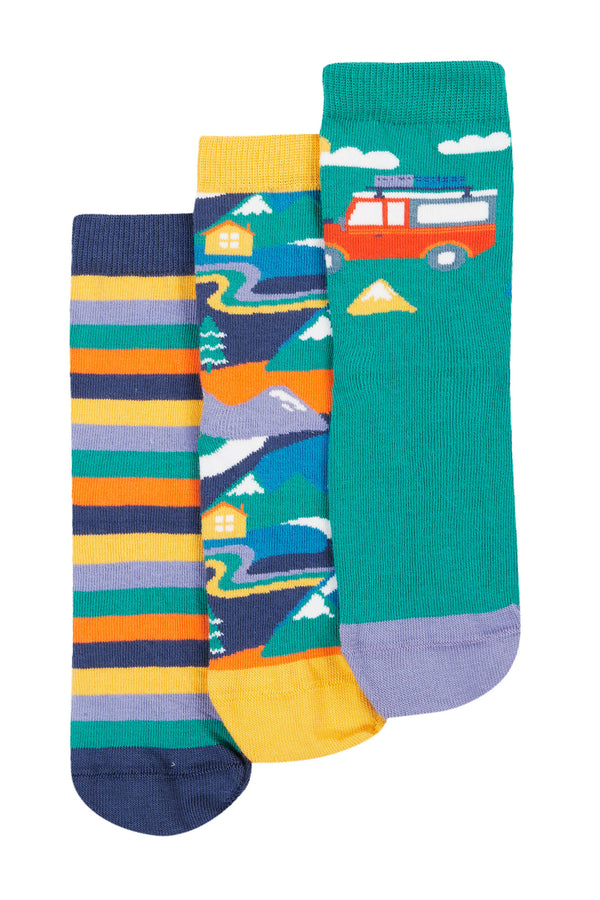 Rock My Socks 3 pack, Alpine Adventures