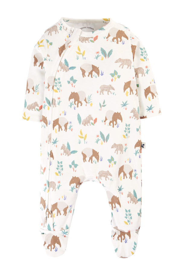 Kimono Zip Babygrow, Tapir Time