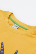 Carsen Applique T-shirt, Bumblebee/Peacock Spider