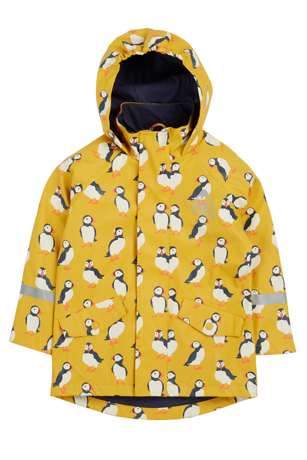 Puddle Buster Printed Rain Mac, Puff-ing About