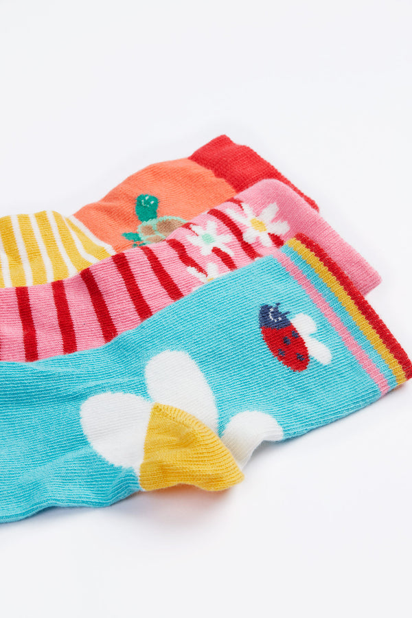 Little Socks 3 pack, Daisy Multipack