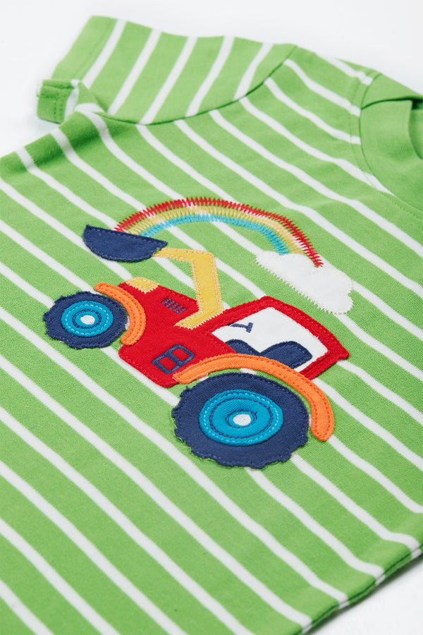 Easy On T-Shirt, Kiwi Breton/Tractor