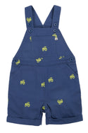 Elio Short Dungarees, Navy Blue/Tractor