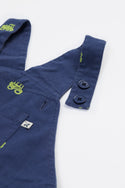 Elio Short Dungarees, Navy Blue/Tractor