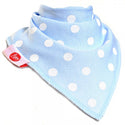 Blue White 4pk - Bandana Dribble Bibs