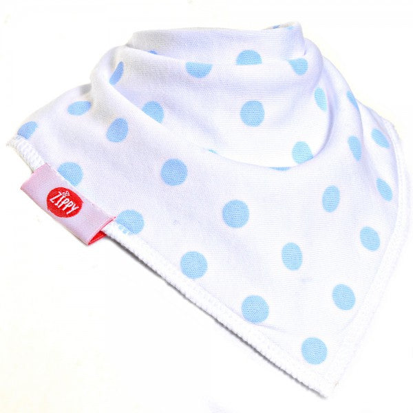 Blue White 4pk - Bandana Dribble Bibs