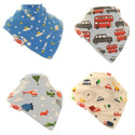 Zoom! 4pk - Bandana Dribble Bib